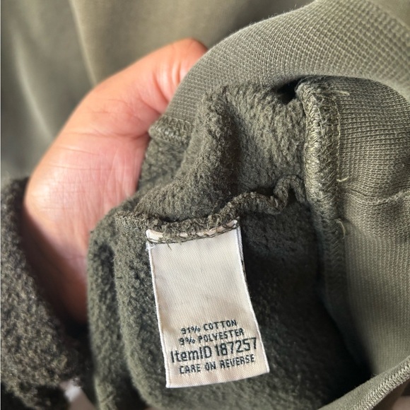 L.L bean | mens Iron works sweatshirt | size large - Picture 6 of 8